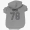 Houston Texans Laremy Tunsil  Silver Dog & Cat Pet Hoodie