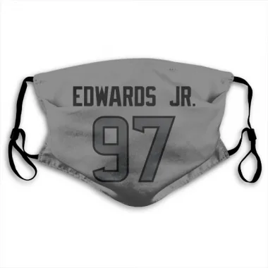 Houston Texans Mario Edwards Jr.  Silver Face Mask