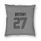 Houston Texans Myles Bryant  Silver Pillow Cover (18 X 18)