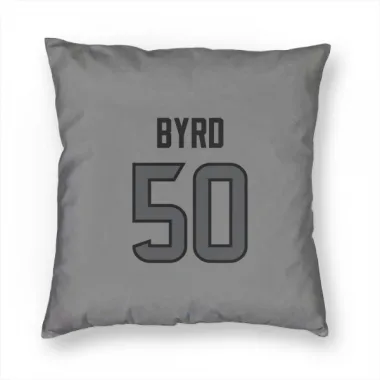 Houston Texans Solomon Byrd  Silver Pillow Cover (18 X 18)