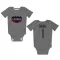 Houston Texans Stefon Diggs  Silver Newborn & Infant Bodysuit