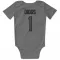 Houston Texans Stefon Diggs  Silver Newborn & Infant Bodysuit