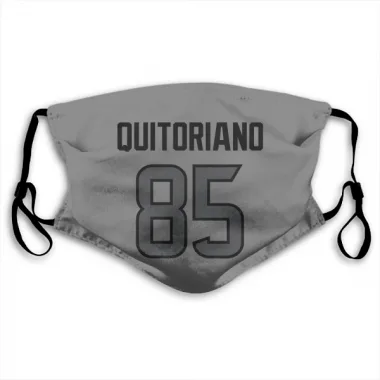 Houston Texans Teagan Quitoriano  Silver Face Mask