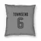 Houston Texans Tommy Townsend  Silver Pillow Cover (18 X 18)