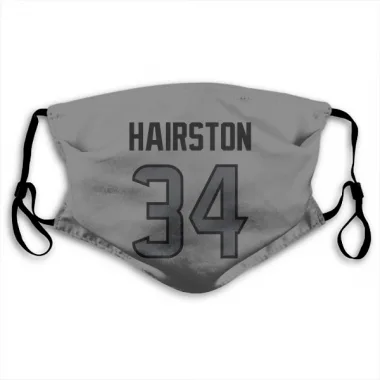 Houston Texans Troy Hairston  Silver Face Mask