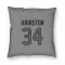 Houston Texans Troy Hairston  Silver Pillow Cover (18 X 18)