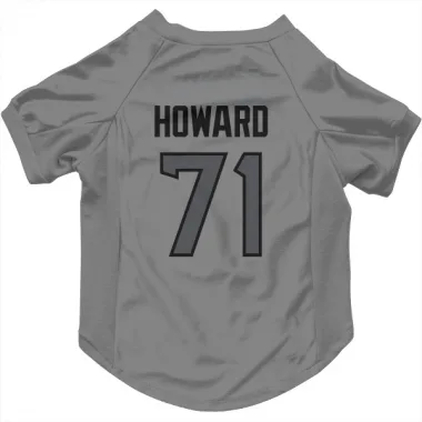 Houston Texans Tytus Howard  Silver Dog & Cat Pet Jersey