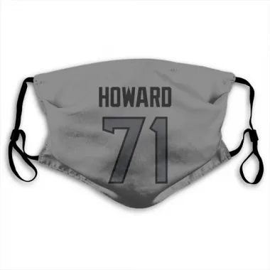 Houston Texans Tytus Howard  Silver Face Mask