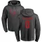 Men's Azeez Al-Shaair Houston Texans Pro Line by Branded Ash One Color Pullover Hoodie