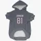 Navy Houston Texans Andre Johnson   Dog & Cat Pet Hoodie