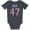 Navy Houston Texans Andrew Beck   Newborn & Infant Bodysuit