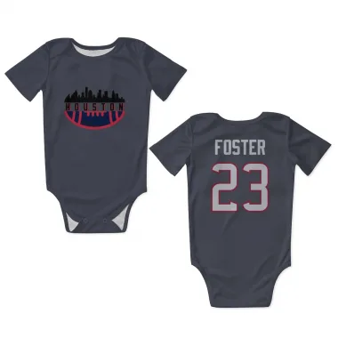 Navy Houston Texans Arian Foster   Newborn & Infant Bodysuit