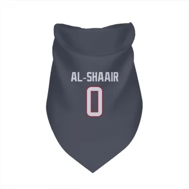 Navy Houston Texans Azeez Al-Shaair   Dog & Cat Pet Bandana