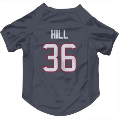 Navy Houston Texans Brandon Hill   Dog & Cat Pet Jersey