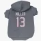 Navy Houston Texans Braxton Miller   Dog & Cat Pet Hoodie