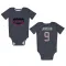 Navy Houston Texans Brevin Jordan   Newborn & Infant Bodysuit