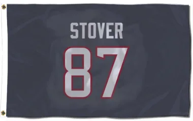 Navy Houston Texans Cade Stover   Flag (3 X 5)