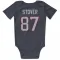 Navy Houston Texans Cade Stover   Newborn & Infant Bodysuit