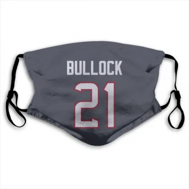 Navy Houston Texans Calen Bullock   Face Mask