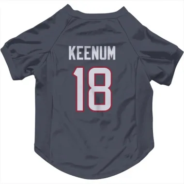 Navy Houston Texans Case Keenum   Dog & Cat Pet Jersey