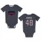 Navy Houston Texans Christian Harris   Newborn & Infant Bodysuit