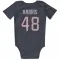 Navy Houston Texans Christian Harris   Newborn & Infant Bodysuit