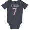 Navy Houston Texans C.J. Stroud   Newborn & Infant Bodysuit