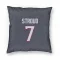 Navy Houston Texans C.J. Stroud   Pillow Cover (18 X 18)