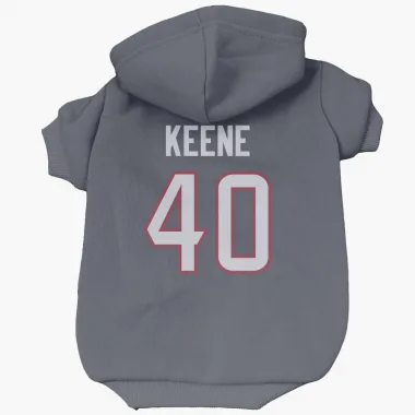 Navy Houston Texans Dalton Keene   Dog & Cat Pet Hoodie