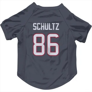 Navy Houston Texans Dalton Schultz   Dog & Cat Pet Jersey