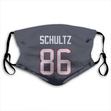 Navy Houston Texans Dalton Schultz   Face Mask