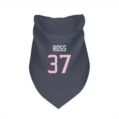 Navy Houston Texans D'Angelo Ross   Dog & Cat Pet Bandana