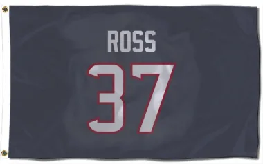 Navy Houston Texans D'Angelo Ross   Flag (3 X 5)