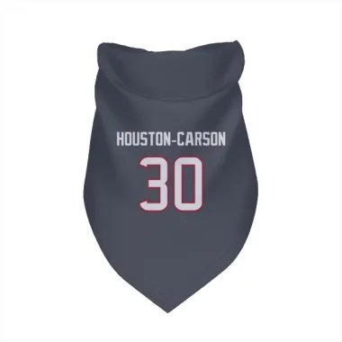 Navy Houston Texans DeAndre Houston-Carson   DeAndre -Carson  Dog & Cat Pet Bandana