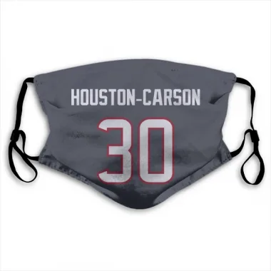 Navy Houston Texans DeAndre Houston-Carson   DeAndre -Carson  Face Mask