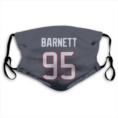 Navy Houston Texans Derek Barnett   Face Mask