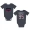 Navy Houston Texans Derek Barnett   Newborn & Infant Bodysuit