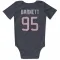 Navy Houston Texans Derek Barnett   Newborn & Infant Bodysuit