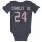 Navy Houston Texans Derek Stingley Jr.   Newborn & Infant Bodysuit