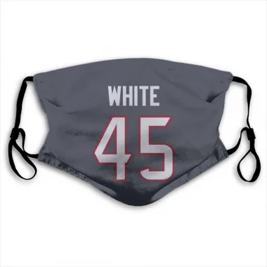 Navy Houston Texans Devin White   Face Mask