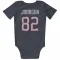 Navy Houston Texans Diontae Johnson   Newborn & Infant Bodysuit