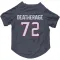 Navy Houston Texans Dylan Deatherage   Dog & Cat Pet Jersey