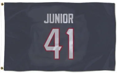 Navy Houston Texans Gregory Junior   Flag (3 X 5)