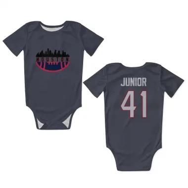 Navy Houston Texans Gregory Junior   Newborn & Infant Bodysuit