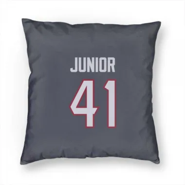 Navy Houston Texans Gregory Junior   Pillow Cover (18 X 18)