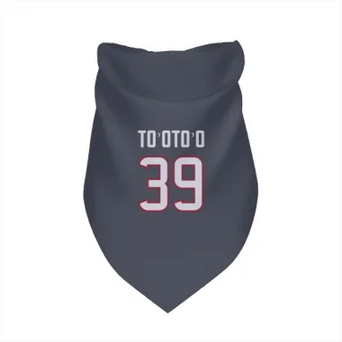 Navy Houston Texans Henry To'oTo'o   Dog & Cat Pet Bandana