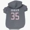 Navy Houston Texans Jake Hansen   Dog & Cat Pet Hoodie