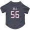 Navy Houston Texans Jamal Hill   Dog & Cat Pet Jersey