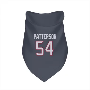 Navy Houston Texans Jarrett Patterson   Dog & Cat Pet Bandana