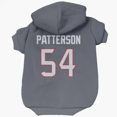 Navy Houston Texans Jarrett Patterson   Dog & Cat Pet Hoodie